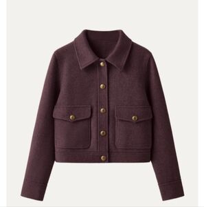 OGL NWT Plum Jacket with Pockets